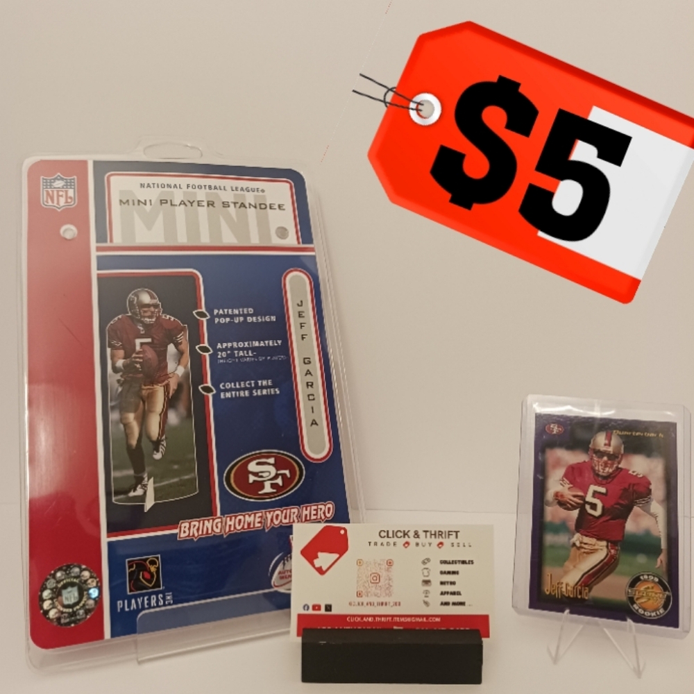 San Francisco 49ers Jeff Garcia Memorabilia